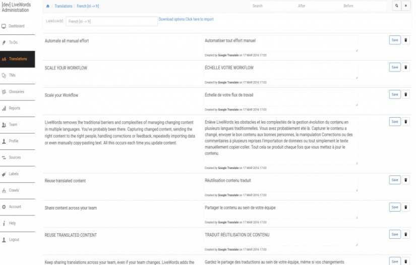 Livewords Flow screenshot 3
