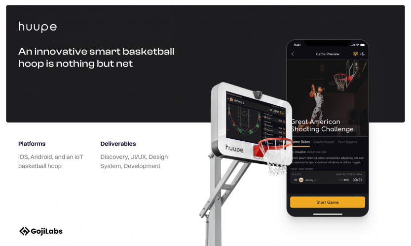 Huupe – The worlds first smart basketball hoop. screenshot 4