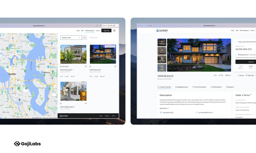 Pocket - The future of real estate transactions screenshot 3