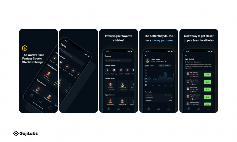 Prediction Strike - The worlds first stock market for professional athletes. screenshot 3