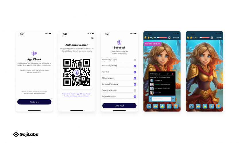 k-ID - The world's first cross-platform child onboarding platform screenshot 3