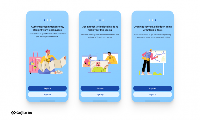 Gaido - Guiding discovery and planning travel screenshot 2