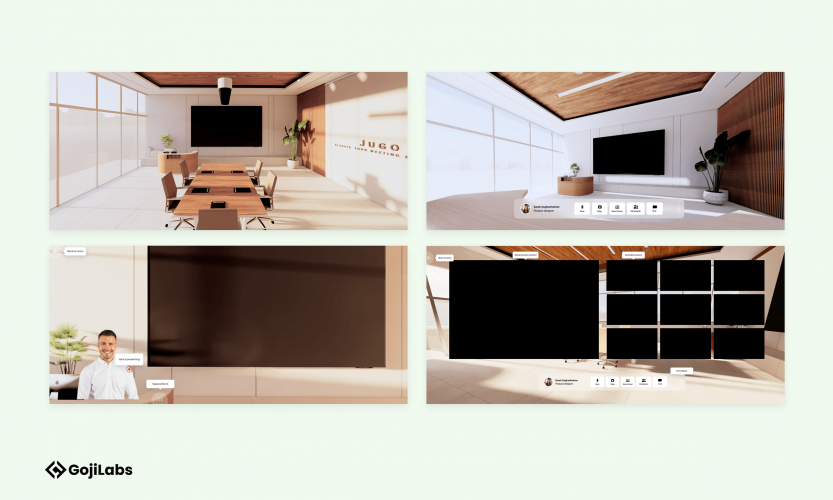 Jugo - Enhancing organic collaboration in Jugos virtual 3D environments screenshot 3