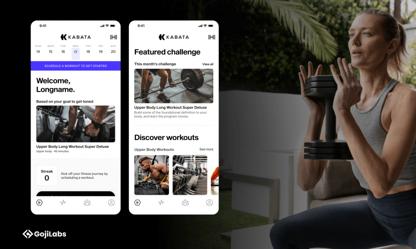 Kabata - A connected fitness company redefining strength training with AI screenshot 1