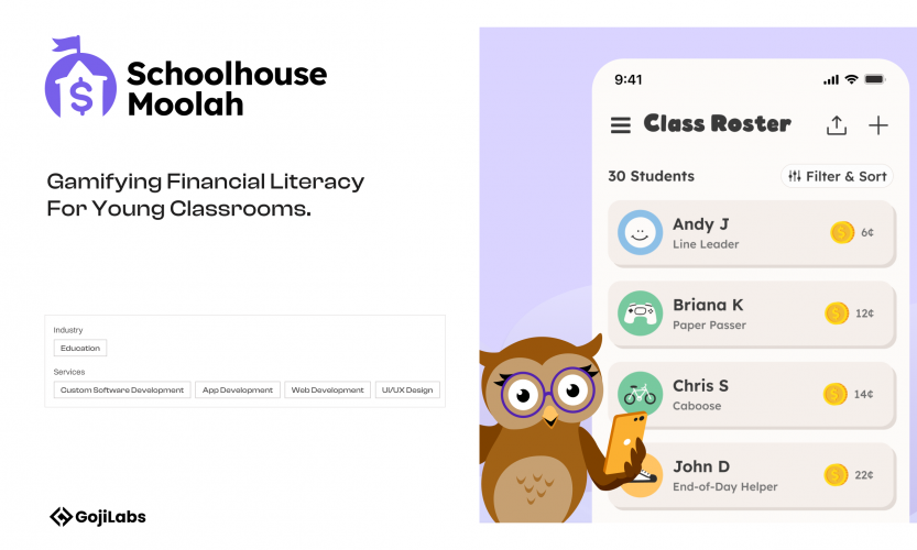 Schoolhouse Moolah - A Gamified Classroom Economy That Teaches Financial Literacy screenshot 1