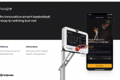 Huupe – The worlds first smart basketball hoop.