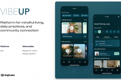 VibeUp - Platform for mindful living, daily practices, and community connection
