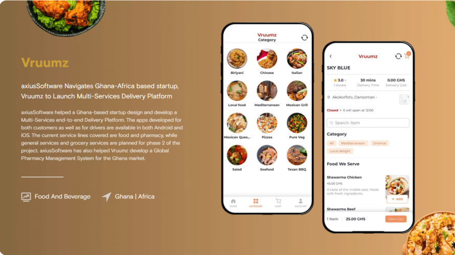 Multi-Services Online Delivery Platform screenshot 1