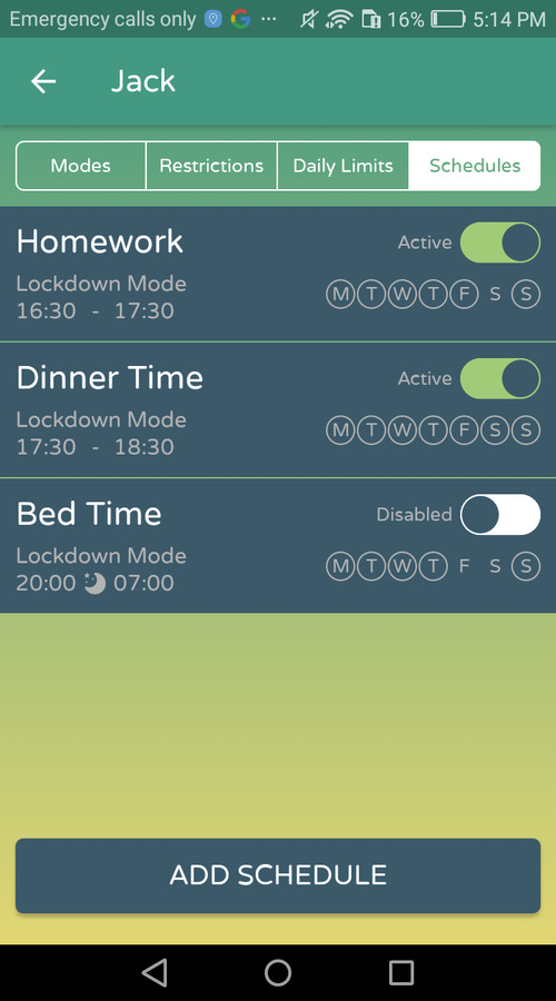 Cross-platform parental control solution Kidslox screenshot 5