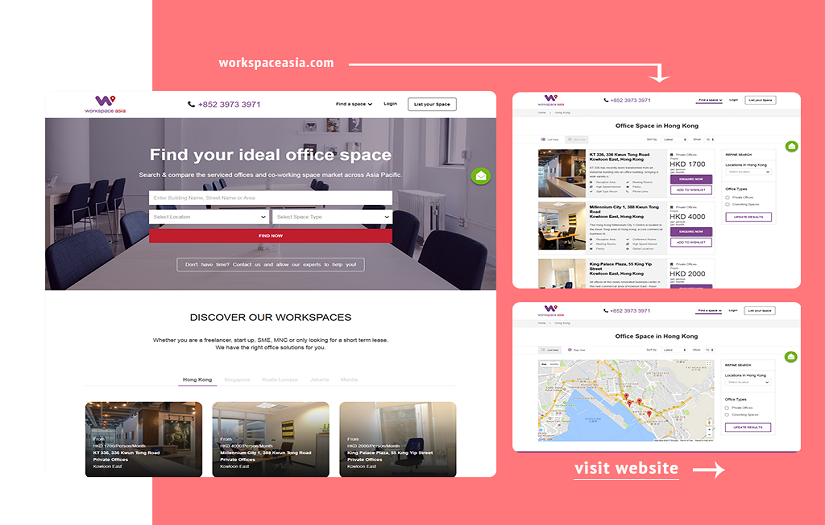 Workspaceasia screenshot 1