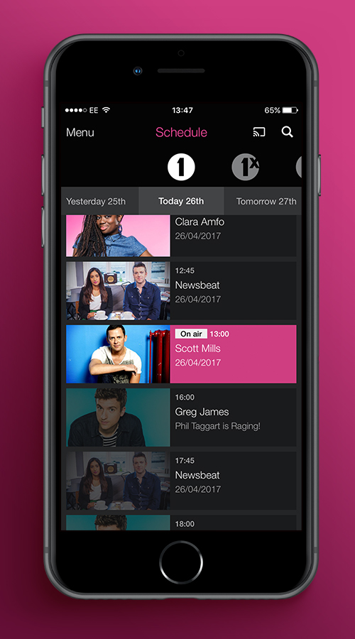 BBC iPlayer Radio screenshot 2