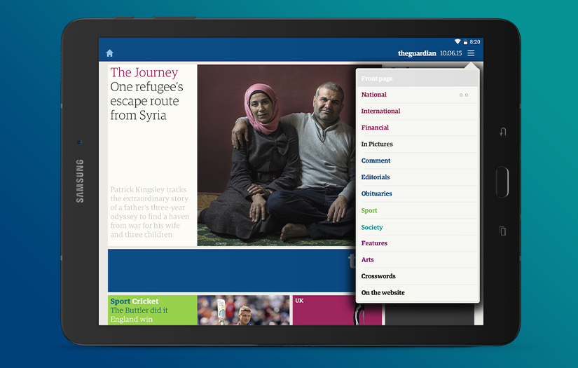 The Guardian screenshot 2