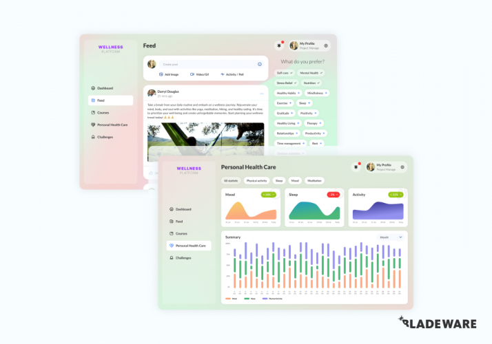 Corporate Wellness Platform screenshot 2