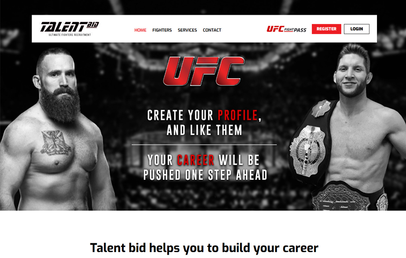 Talentbid screenshot 1