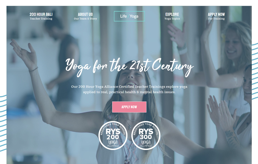 Life Yoga School screenshot 1