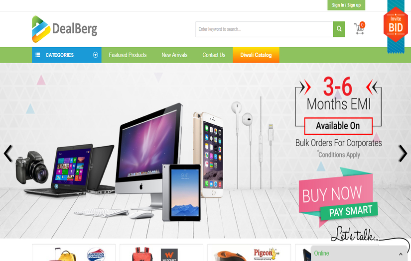 Deal Berg | Office Supplies B2B Marketplace screenshot 1