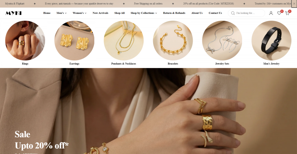 Shopify Ecommerce Website development screenshot 1