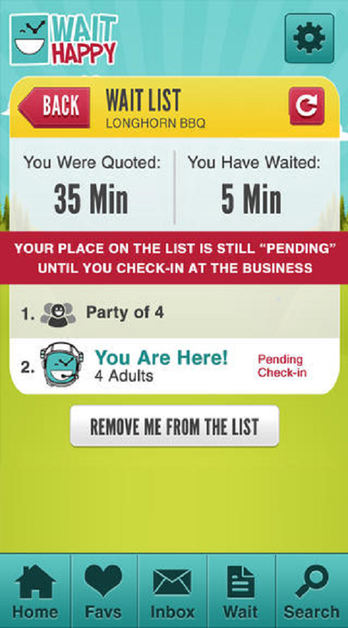 WaitHappy screenshot 3