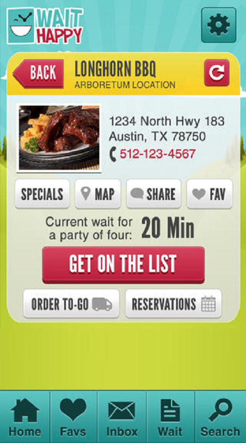 WaitHappy screenshot 4