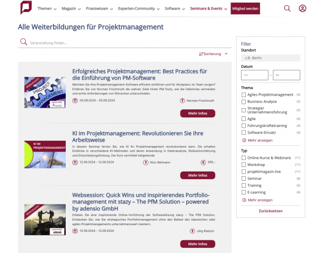 Projekt Magazin screenshot 2