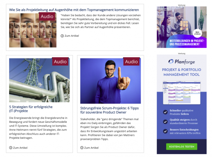 Projekt Magazin screenshot 3