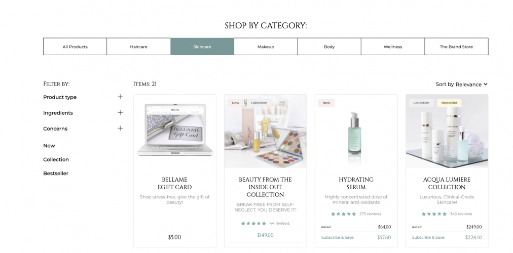 Bellame screenshot 2