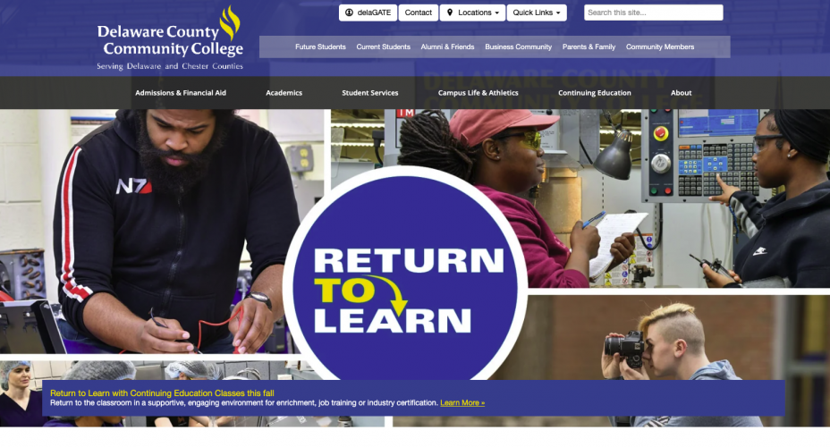 Delaware County Community College screenshot 1