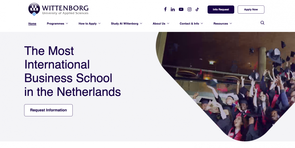 Wittenborg University of Applied Sciences screenshot 1