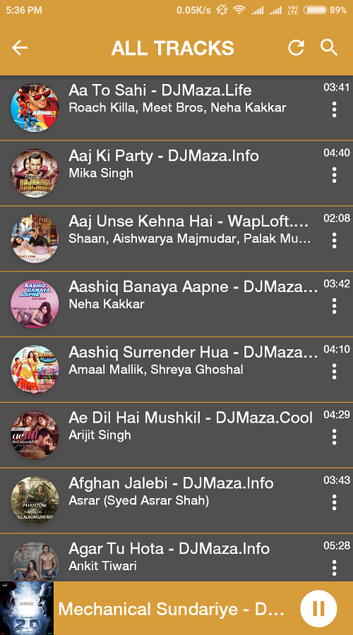 ROAR Music Player screenshot 5