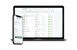 Cryptocurrency Web and Mobile Platforms Development for ExtoBit