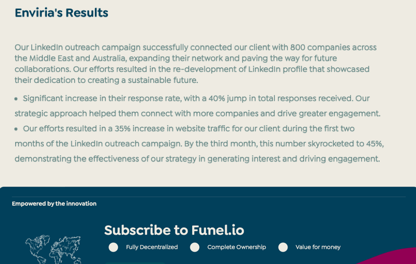 Generating Sales for Energy Companies: Enviria's Success Story - A Top Case Study screenshot 1