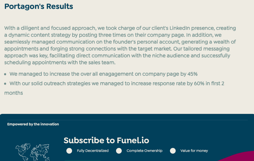 Success Stories: Funel's Case Study on Transforming Financial Companies screenshot 1