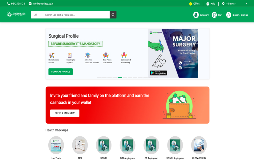Green Labs Pvt. Ltd. screenshot 1