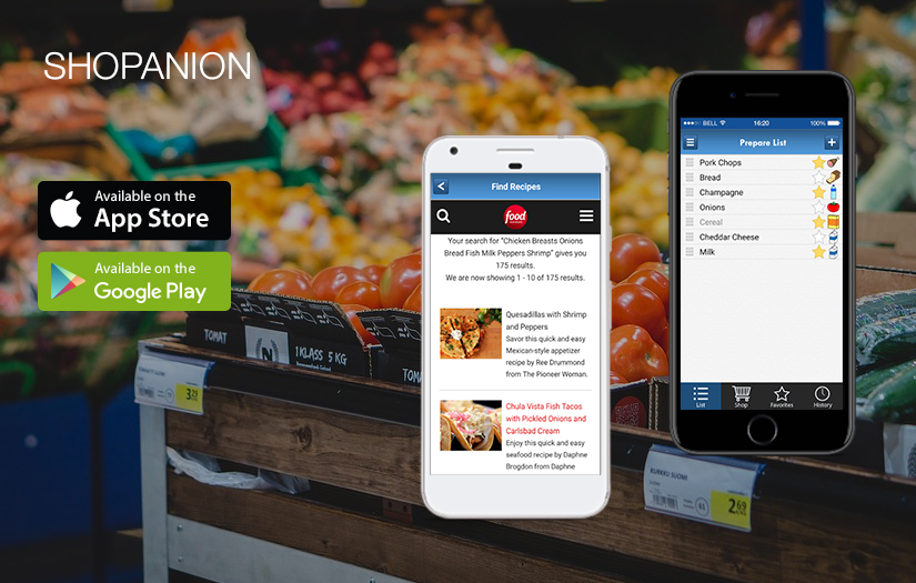 Shopanion: Foodkeepr Grocery List screenshot 1