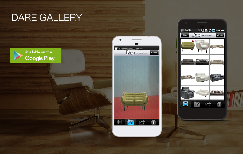 Dare Gallery: Augmented Reality Based App screenshot 1