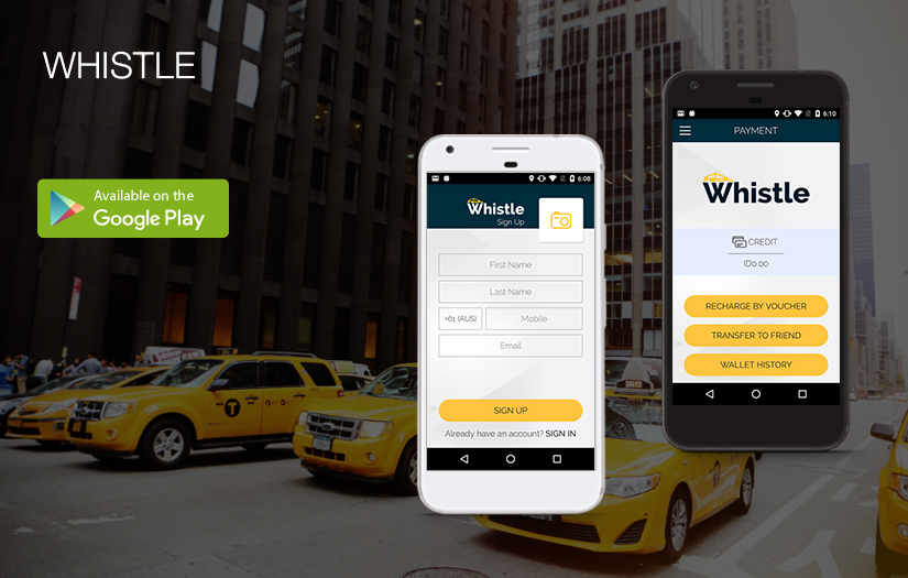Whistle : Taxi Booking Apps screenshot 1