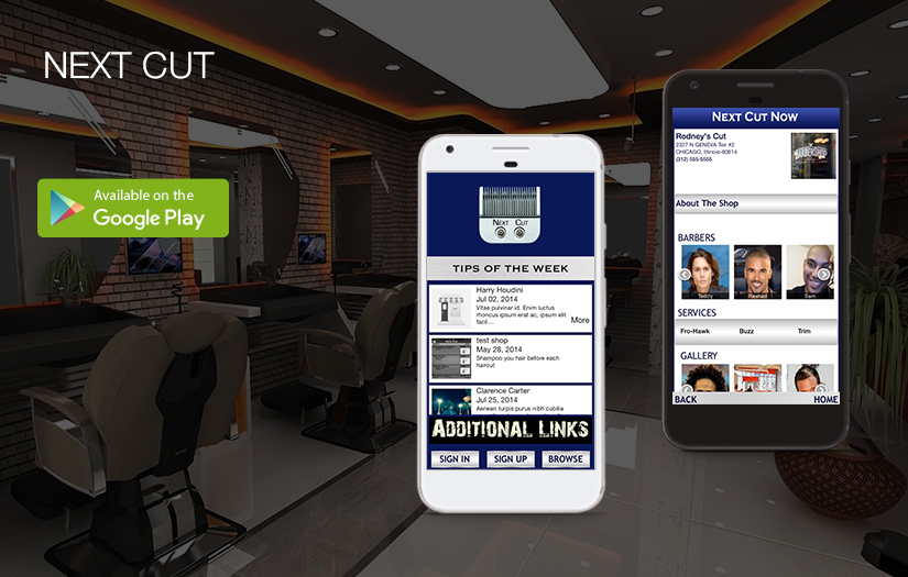 Next Cut: Saloon Booking App screenshot 1