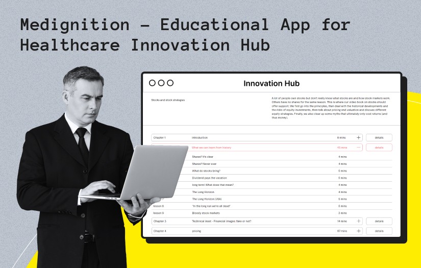 Educational App for Healtchare Hub screenshot 1