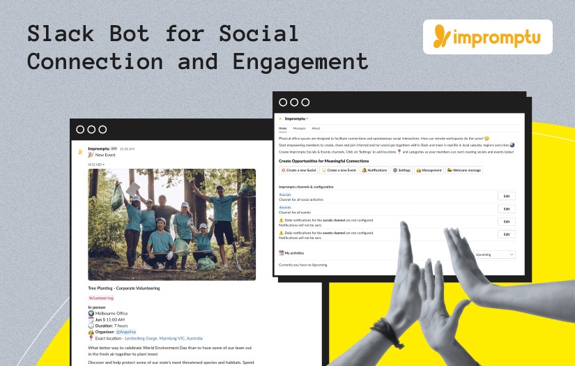 Slack Bot for Social Connection and Engagement screenshot 1