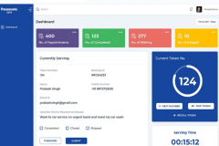 Signage Compatible Queue Management System