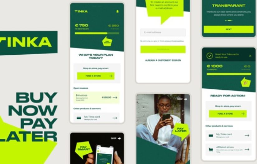 Tinka: FinTech Custom Mobile App screenshot 1
