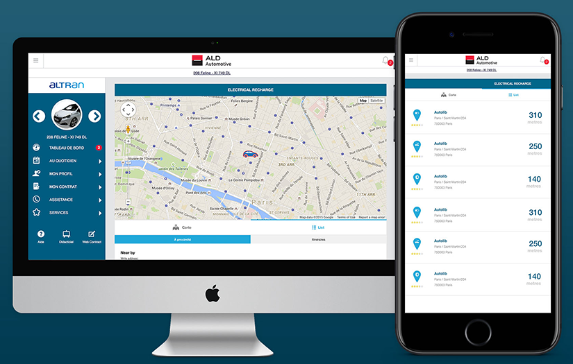 ALD Automotive - Enterprise Web Responsive Application screenshot 1