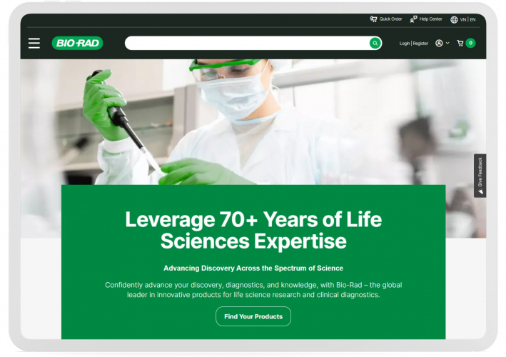 Portfolio of Biotechnology Translation Projects - Bio-Rad screenshot 1