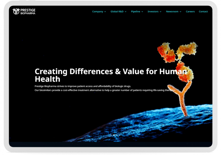 Portfolio of Biotechnology Translation Projects - Prestige Biopharma screenshot 1