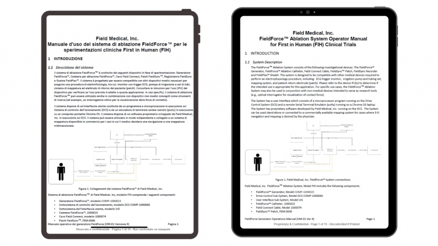Portfolio of Cliniccal Research Translation Projects - Field Medical  screenshot 1