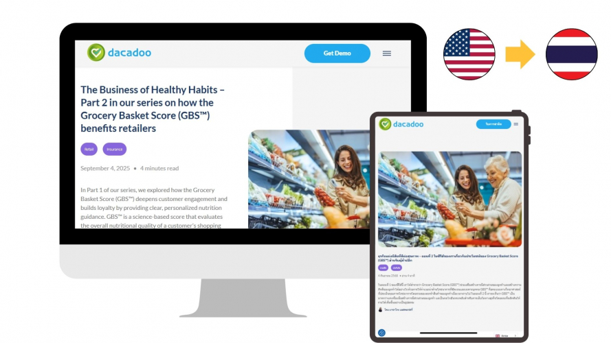 Portfolio of Healthcare Translation Projects - Dacadoo screenshot 3