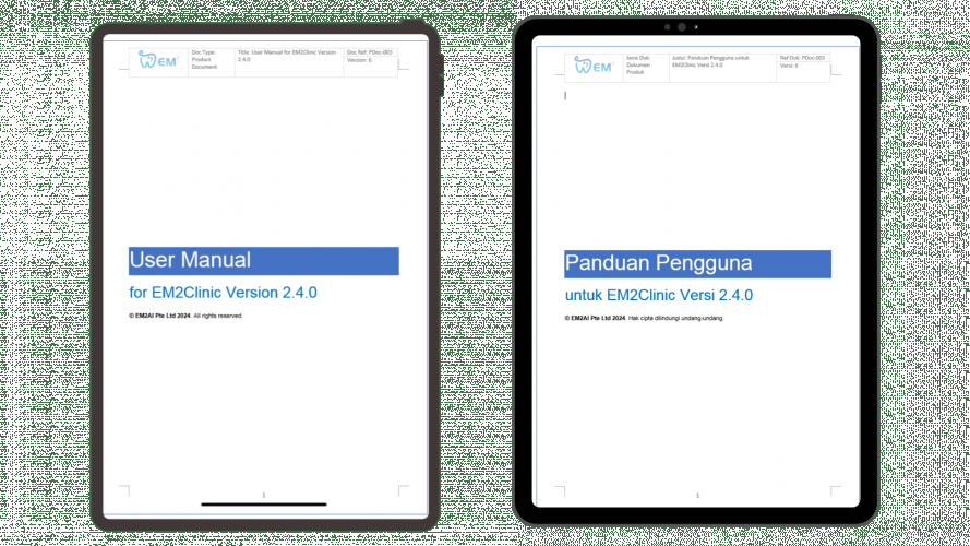 Portfolio of Medical Devices Translation Projects - EM2AI screenshot 3