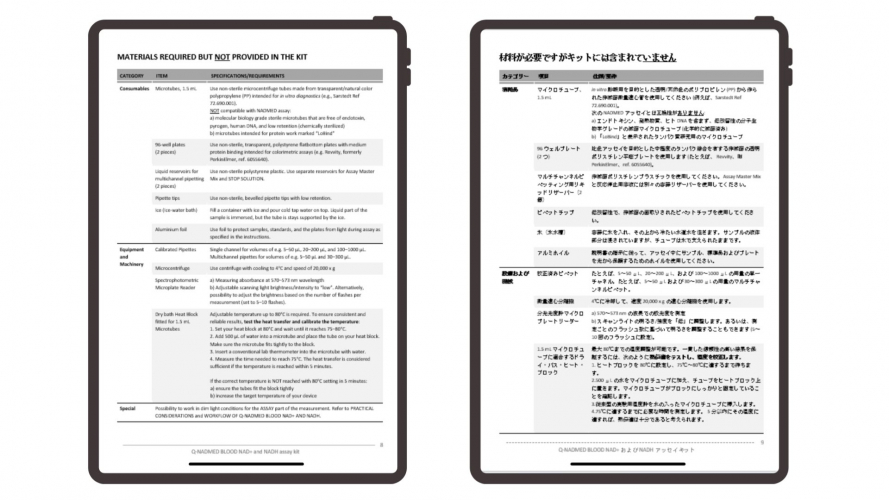 Portfolio of Medical Devices Translation Projects - NADMED screenshot 2