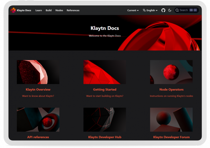 Portfolio of Crypto Translation Projects - Klaytn screenshot 1