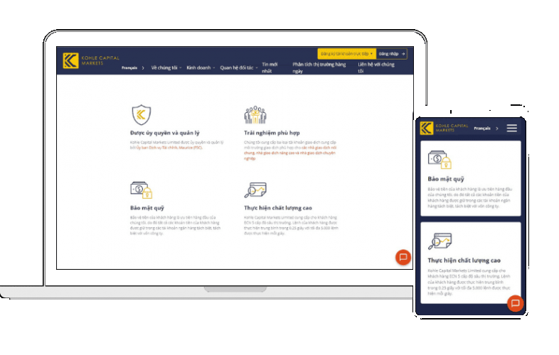 Portfolio of Crypto Translation Projects - Kohle Capital Markets  screenshot 3